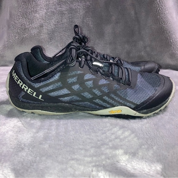Merrell Trail Glove 4 Barefoot Vibram Lace Up Trail Running Shoes Outdoors 5.5 - Picture 2 of 13